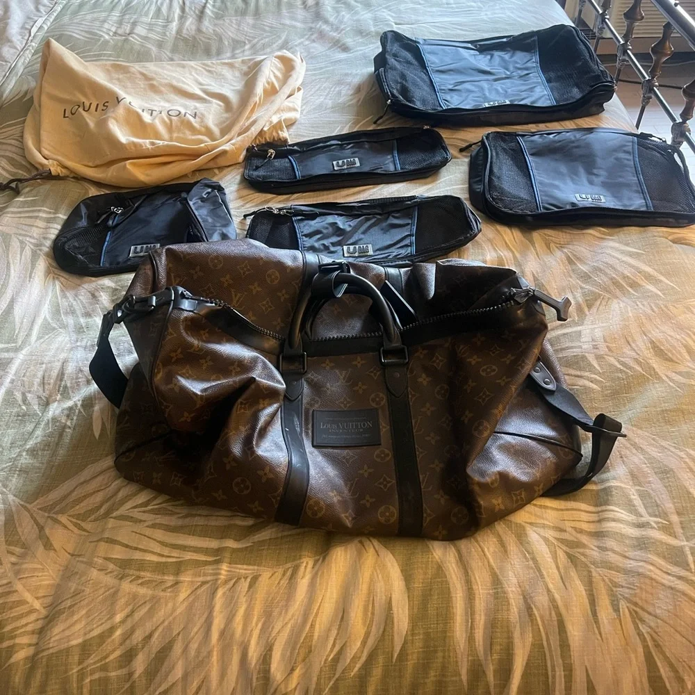 Louis Vuitton Monogram Duffel Bag - Brown and Black - Picture 8 of 8